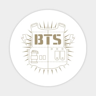 Raglan BTS logo Magnet